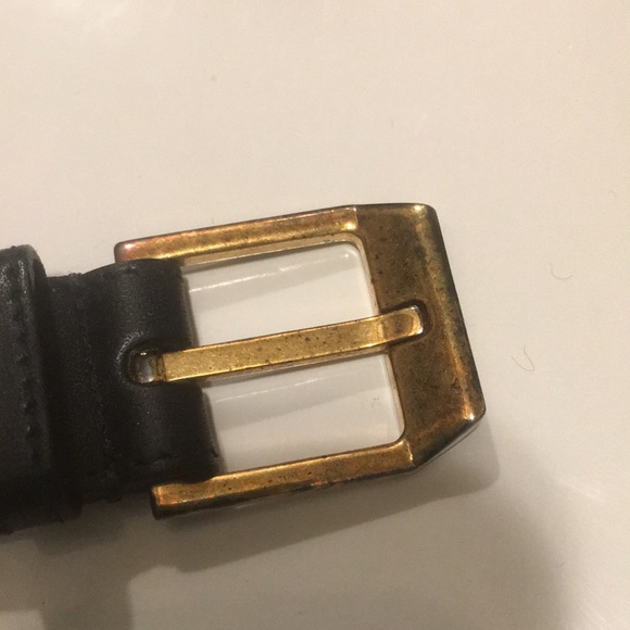 Saint Laurent leather gold studded bracelet - Picture 10 of 11